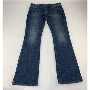 LONG Express Dark Wash Stella Bootcut Jeans 10L